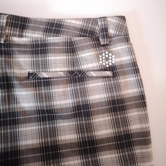 Puma Sport Lifestyle Men's Plaid Golf Shorts - Picture 8 of 11